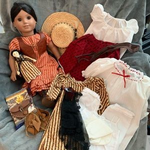 EUC Josefina Doll with clothes and accessories